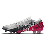 Nike Vapor 13 Elite Neymar FG - Fußballschuhe fester Boden, Chrome/Black/Pink