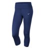 Nike Crop Epic Cool tight running 3/4 donna, Blue