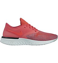 Nike Odyssey React 2 Flyknit - Laufschuhe Neutral - Damen, Red