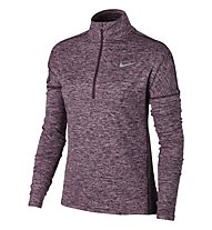 Nike Dry Element - Running-Shirt Langarm - Damen, Wine