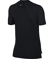 Nike Miler Metallic - maglia running - donna, Black