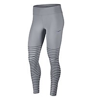 Nike Power Epic Lux Flash - Running-Hose - Damen, Grey