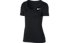 Nike Training Top Velocity - Fitness-Shirt Kurzarm - Damen, Black