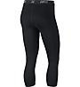 Nike Victory Baselayer Capri W - pantaloni fitness 3/4 - donna, Black