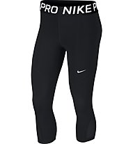 Nike Pro Capri - Trainingshose 3/4 lang - Damen, Black