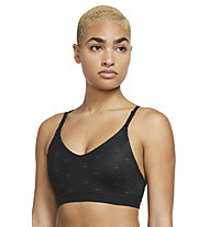 Nike Sportswear Air Indy W - reggiseno sportivo basso sostegno - donna, Black