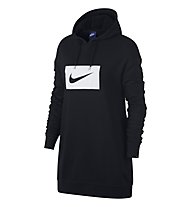Nike Sportswear Hoodie XL Swoosh W - felpa fitness - donna, Black