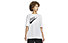 Nike W Nsw Ss Dnc - T-hirt Fitness - Damen, White