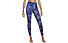 Nike W Ny Df Hr 7/8 Tght Aop - pantaloni fitness - donna, Purple