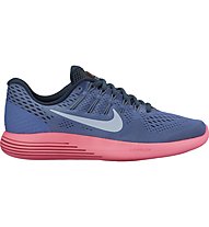 Nike LunarGlide 8 - Laufschuhe - Damen, Blue/Pink
