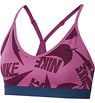 Nike Icon Clash Light Support Sports - reggiseno sportivo a sostegno leggero - donna, Pink