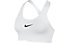 Nike Women's Nike Swoosh Sports Bra (Cup B) - Sport BH - Damen, White/Black