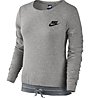 Nike Sportswear Advance 15 Crew Felpa Fitness Sweatshirt Damen, Grey