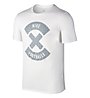 Nike X Logo Tee - T-shirt calcio, White