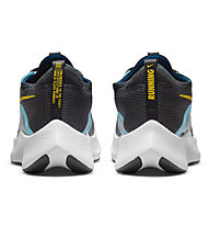 Nike Zoom Fly 4 M - scarpe running performanti - uomo, Black/Light Blue/Yellow