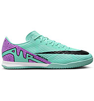 Nike Zoom Mercurial Vapor 15 Academy IC - scarpe da calcio indoor - uomo, Light Blue/Purple