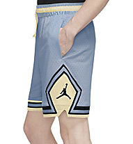 Nike Jordan Jordan Dri-FIT Diamond - pantaloni da basket - uomo, Light Blue/Beige