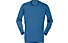 Norrona Falketind Super Wool - Trekkingshirt Langarm - Herren, Blue