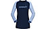 Norrona Fjørå Equaliser Lightweight - maglia a maniche lunghe - donna, Blue