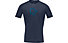 Norrona Fjørå Wool - T-shirt - uomo, Dark Blue