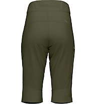 Norrona Fjora Flex 1 - pantaloni corti trekking - donna, Dark Green