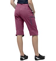 Norrona Fjora Flex 1 - pantaloni corti trekking - donna, Violet/Blue