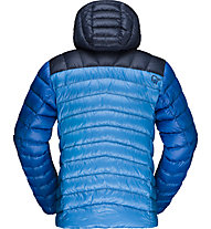 Norrona Lyngen Down850 Hood - giacca in piuma con cappuccio - uomo, Blue