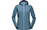 Norrona Narvik warm2 stretch - giacca in pile con cappuccio trekking - donna, Blue