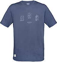 Norrona Svalbard Wool - T-shirt - uomo, Blue