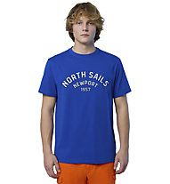 North Sails SS W/Graphic - T-Shirt - Herren, Blue