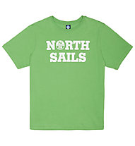 North Sails SS W/Graphic - T-shirt - uomo, Green/White