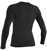 O'Neill Women's Basic L/S Rash Guard - maglia a compressione - donna, Black