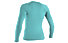 O'Neill Women's Basic L/S Rash Guard - maglia a compressione - donna, Light Blue
