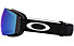 Oakley Flight Deck M - maschera da sci, Black/Blue