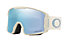 Oakley Line Miner - Skibrille, White/Light Blue