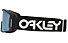 Oakley Line Miner L - maschera da sci, Black/White