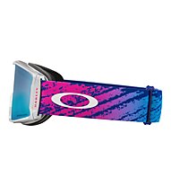 Oakley Line Miner L "Lucas Braathen" Signature - Skibrille, Blue/Pink