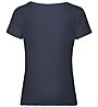 Odlo Bl Crew Neck F-Dry Print - T-shirt - donna, Blue