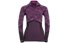 Odlo Blackcomb Evolution Warm Shirt with Facemask - maglia intima manica lunga - donna, Black/Pink