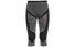 Odlo Blackcomb Evolution - pantaloni intimi 3/4 - uomo, Black/Grey