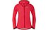 Odlo Engage - giacca con cappuccio trekking - donna, Red