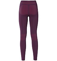 Odlo Evolution Warm - calzamaglia sci - donna, Magenta Purple