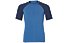 Odlo Evolution Warm Shirt SS crew neck - Funktionsshirt, Directire Blue/Navy Blue