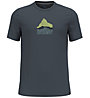 Odlo F-Dry Mountain Crew Neck S/S - T-shirt - uomo, Dark Grey
