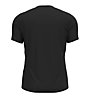 Odlo F-Dry Print - T-shirt - Herren, Black/Light Blue