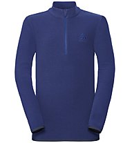 Odlo Royale Kids - felpa in pile - bambino, Dark Blue