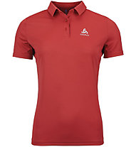 Odlo S/S Cardada - polo - donna, Light Red