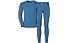 Odlo Set Shirt l/s Pants WARM - Sportunterwäsche-Komplet, Light Blue