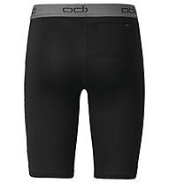 Odlo Sliq 2.0 Tights Short - pantaloni corti running donna, Black/Silver