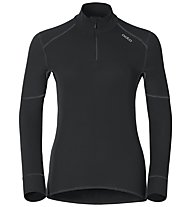 Odlo X-Warm Shirt L/S Turtleneck 1/2 Zip Funktionsshirt Damen, Black